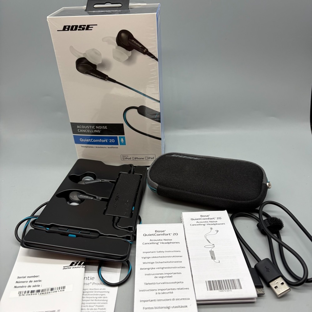 Bose QuietComfort 20 Wired In-Ear Headphones